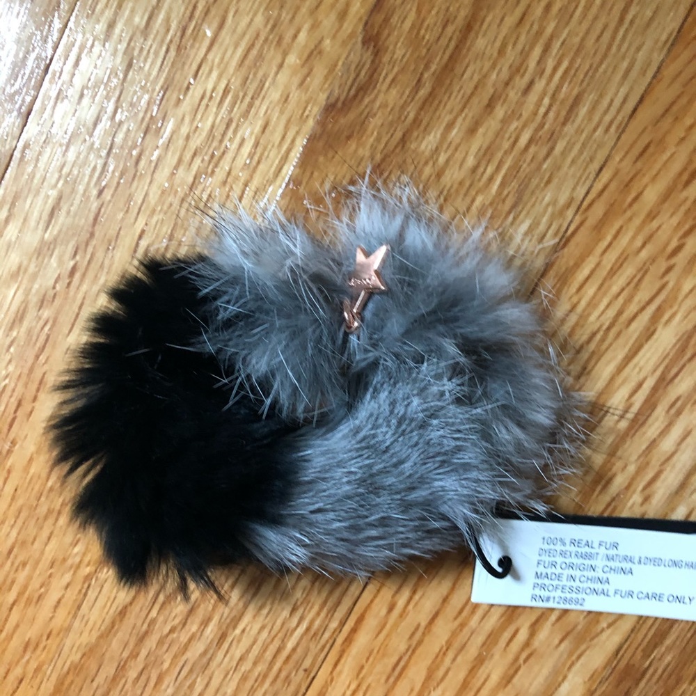 Jocelyn fur scrunchie